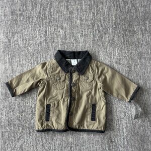 Carter's Tan and Black Jean Jacket for Kids